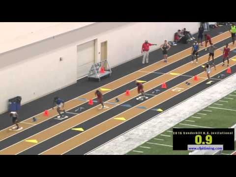 2016 Vandy HS Invite - Boys 200m Dash Heat 1