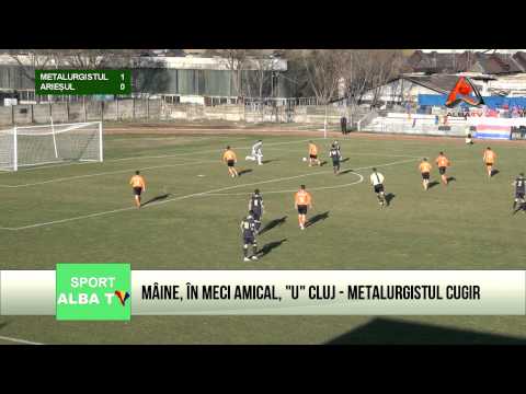 MAINE, IN MECI AMICAL, U CLUJ   METALURGISTUL CUGIR