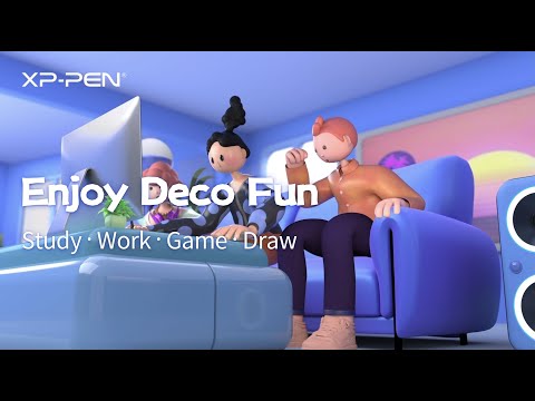 Графічний планшет XP-Pen Deco Fun L Black