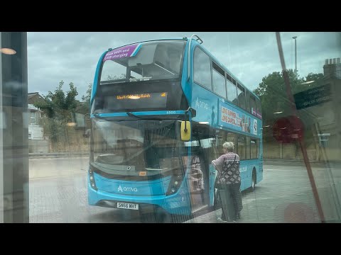 Arriva Kent Thameside (SC) SN66 WHT 6500 ADL Enviro 400 MMC Voith on Route 1
