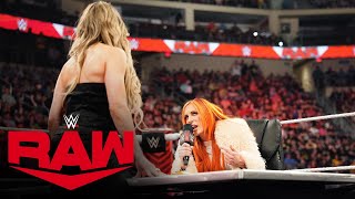 Trish Stratus turns the tables on Becky Lynch during Contract Signing: Raw highlights, May 22, 2023