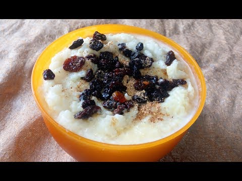 How to Make Rice Pudding with Overcooked Rice