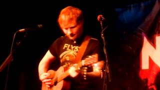 Ed Sheeran - "Give Me Love" - Dallas, Texas (9/27/12) at The Palladium Ballroom