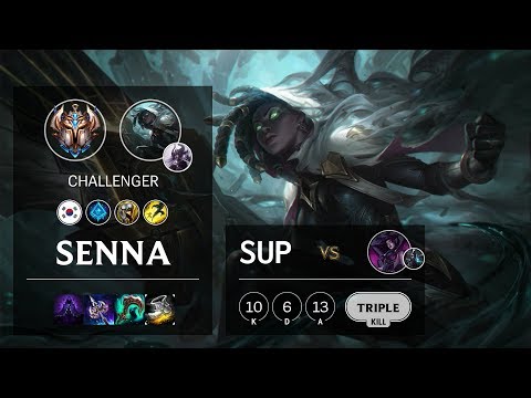 Senna Support vs Morgana - KR Challenger Patch 10.10