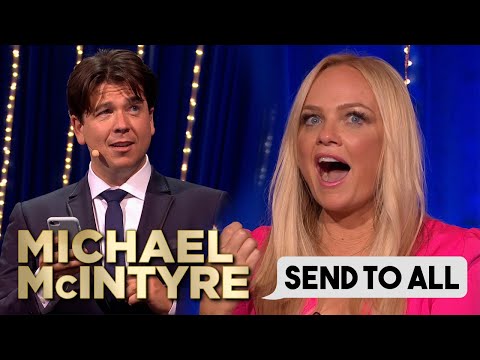 Emma Bunton's Hilarious Wedding Invite Text | Send To All | Michael McIntyre's Big Show