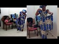 How to wear kitenge , chitenge or ankara for beginners part 2 step by step
