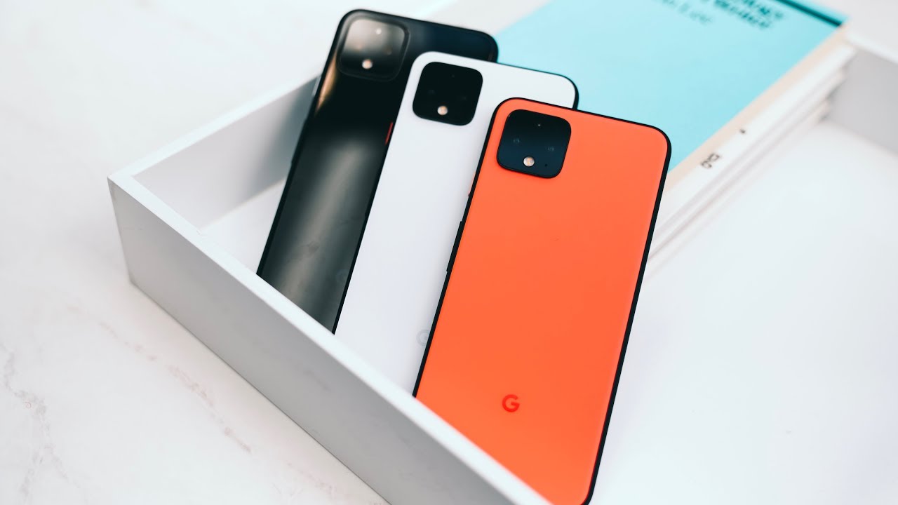 Google Pixel 4 - ALL THE COLORS - Color Comparison!