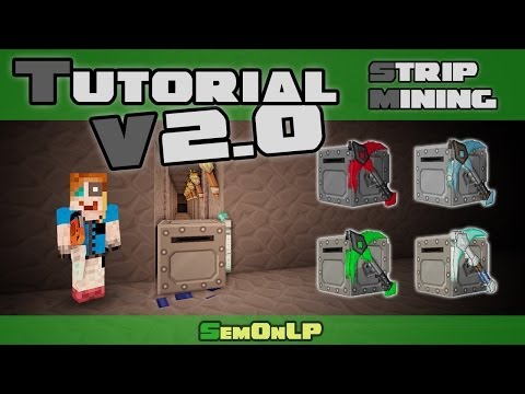 Tutorial - Stripmining - Mining Turtle V2.0 - Tekkit Lite (Computercraft) - [HD] [DE/GER]