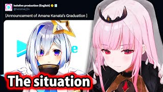 Calli talks about Kanata's graduation: