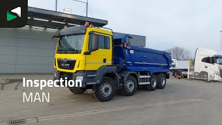Cami&atilde;o basculante MAN TGS 35.430 8X4 15m3 CIF Bennes tipper Steel Suspension Big-Axle | Imagem 4 - Autoline