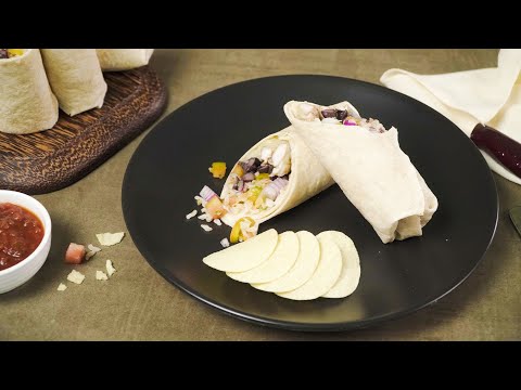 Easy Go-to Burrito — CHIPOTLE BURRITOS COPYCAT | Recipes.net - YouTube