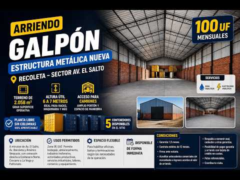 Video de Galpon (1294), Recoleta