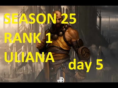 Diablo 3 SEASON 25 Uliana rank 1