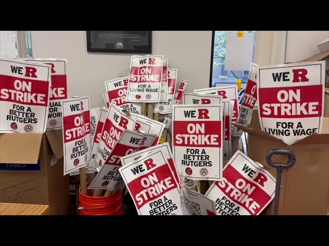 NJ Rutgers University Starts New Week After Faculty Strike