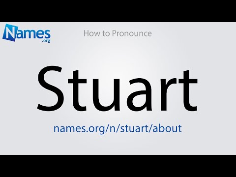 How to Pronounce Stuart