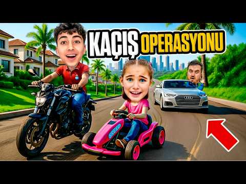 ELIF SINEM AND HER BROTHER LEFT THE HOUSE!! ESCAPE OPERATION IN THE CITY!! ESCAPE IN 24 HOURS