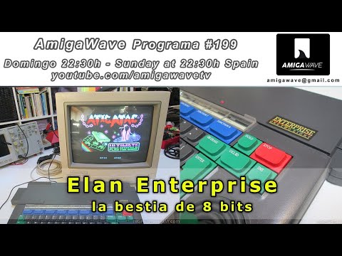 AmigaWave #199. Elan Enterprise, la bestia oculta de 8 bits, por Gflorez.