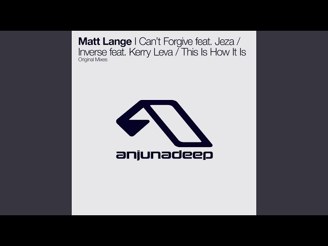 Matt Lange feat. Jeza - I Can't Forgive (Remix Stems)