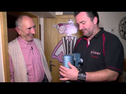 Seit 60 Jahren Besitzer von einem eigenen Heimkino - Besuch bei unserem Kunden Klaus