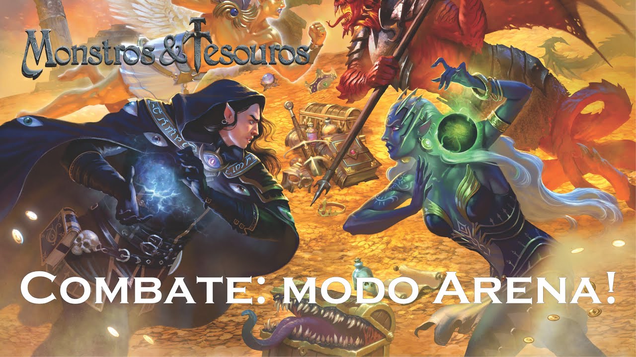 Monstros & Tesouros - Combate no modo Arena!