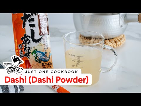 Easy Dashi with Dashi Powder