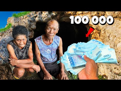 Nagbigay ako ng 100,000 sa nakatira sa kuweba