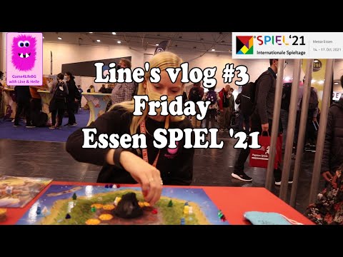 Line's vlog #3 Essen SPIEL '21 - Friday