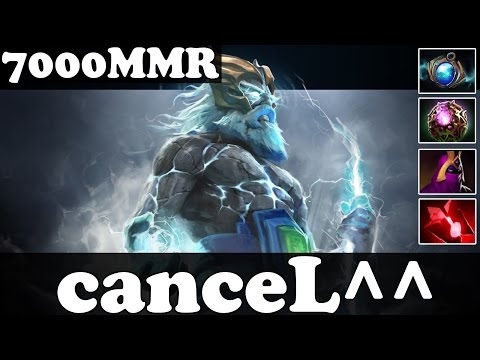 Dota 2 - canceL^^ 7000 MMR Plays Zeus - Ranked Match Gameplay