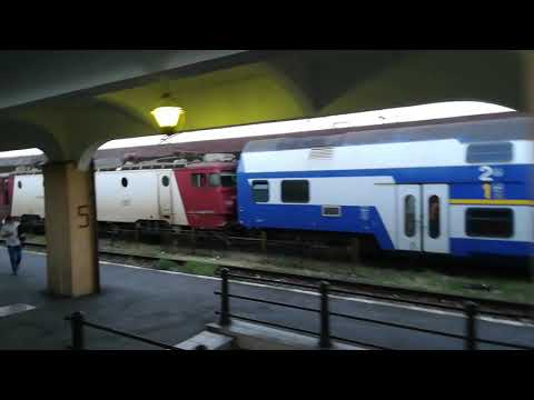 Garnitura tren Regio in Ploiesti Sud