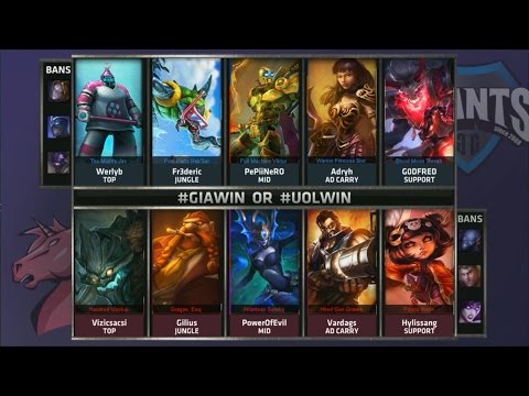 GIA vs UOL Game 2 Highlights - GIANTS GAMING vs UNICORNS OF LOVE - Week 9 EU LCS SUMMER 2015