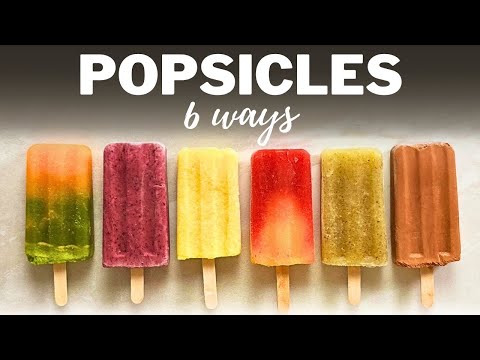 HOMEMADE POPSICLES » How to Make Healthy Popsicles at Home | 6 Easy Recipes & Flavours
