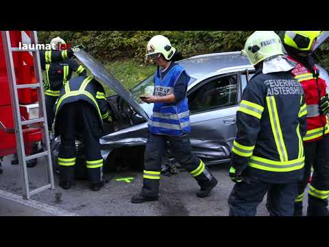 Verkehrsunfall auf der Innbachtalstraße in Weibern fordert zwei Verletzte