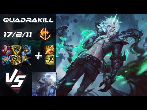 JUNGLE Viego vs Volibear [QUADRAKILL] - EU Challenger Patch 25.S3.1