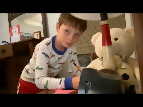 Surprising my dad with a note