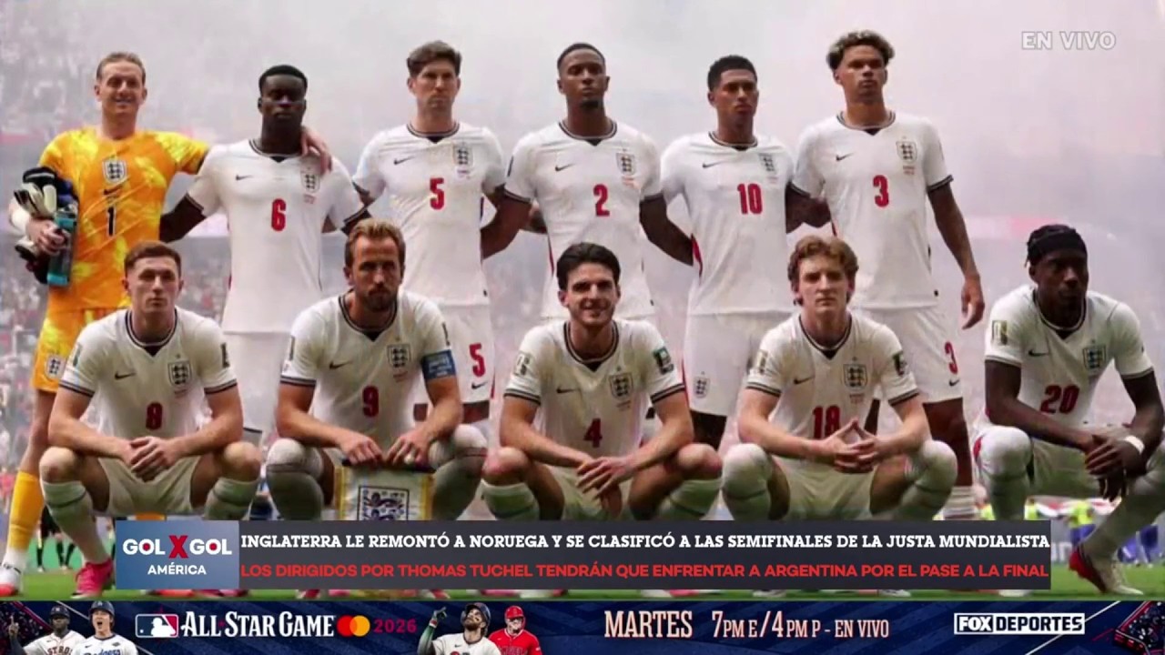 💥 NORUEGA 1-2 INGLATERRA | La Selección Inglesa se metió a las semifinales del torneo | GolXGol