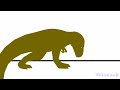 Tyrannosaurus Rex VS Tarbosaurus Remastered Stick Nodes Dinosaur
