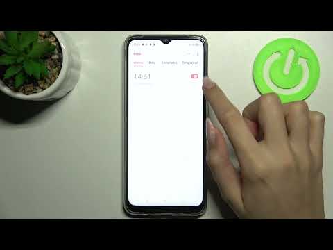 How to set the alarm clock on OPPO A15s