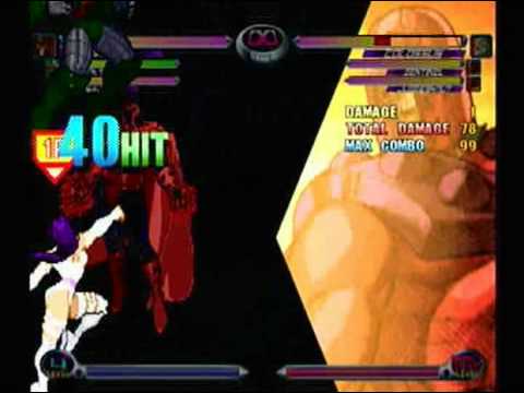 MvC2: Magneto/SilverSamurai/Psylocke 100% combos