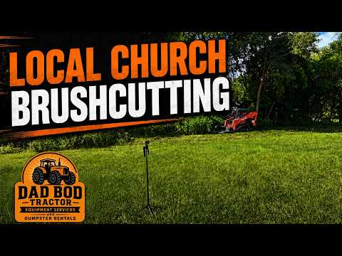 Brush Cutting for a Local Church in Milton, FL