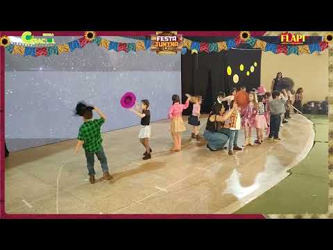 Dança do Pré – Tia Lis (Manhã e Tarde) | Festa Junina Caracol 2025 🎉👒💛