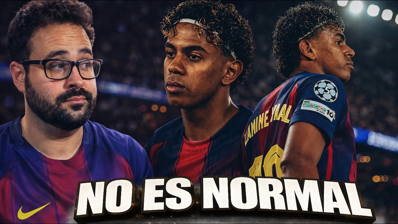 Lo de LAMINE YAMAL NO es NORMAL