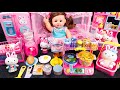 26 Minutes Satisfying With Unboxing Pink Barbie Baby Doll Bedroom Toys Baby Doll Care Playset ASMR