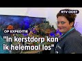 Droombaan: Joyce mag het kerstdorp opbouwen in een tuincentrum | RTV Oost