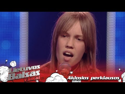 Anastasija  Redkoslavina - Million Eyes | Aklosios perklausos | Lietuvos Balsas. Vaikai S2