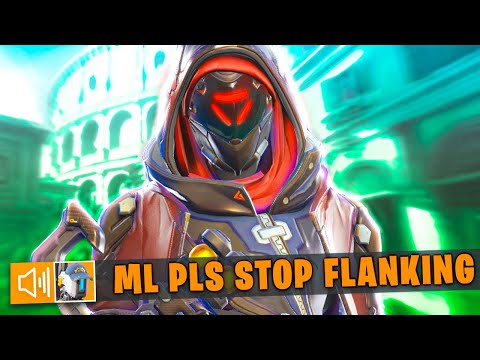 The enemies asked me to STOP FLANKING with Ana w/ reactions | Overwatch 2