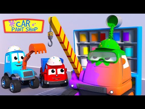 FRIENDS ON WHEELS EP 44 - THE MIGHTY MACHINES AT THE CAR PAINT SHOP