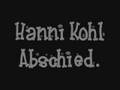 Hanni Kohl - Abschied. 