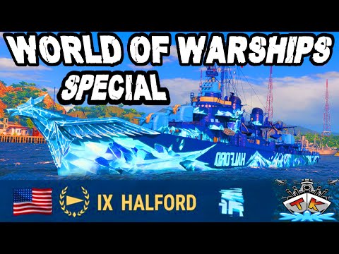 Halford T9 Zerstörer/Flugzeugträger Hybrid im *SPECIAL* ⚓️ in World of Warships 🚢