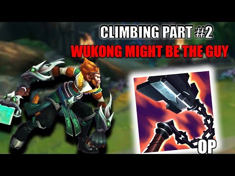 Making Progress - Wukong Might be THE GUY When you Build this Item ! ( CLIMBING HIGH PART #2 )