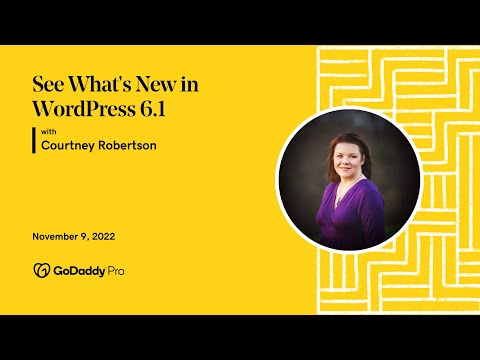 See What's New in WordPress 6.1